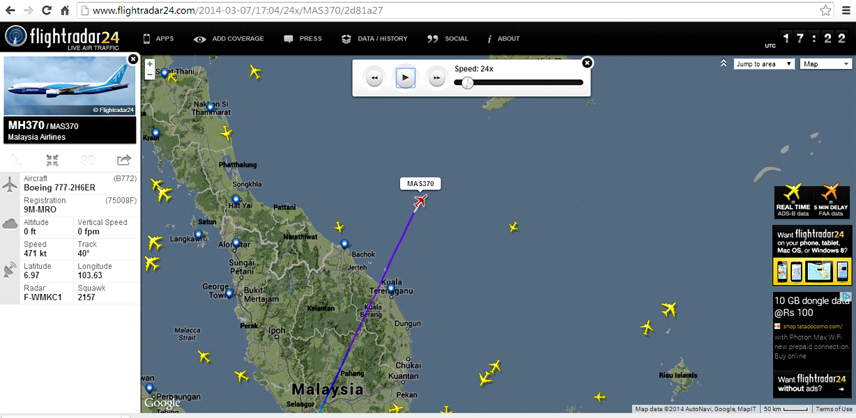 flight radar 24 mh370 playback